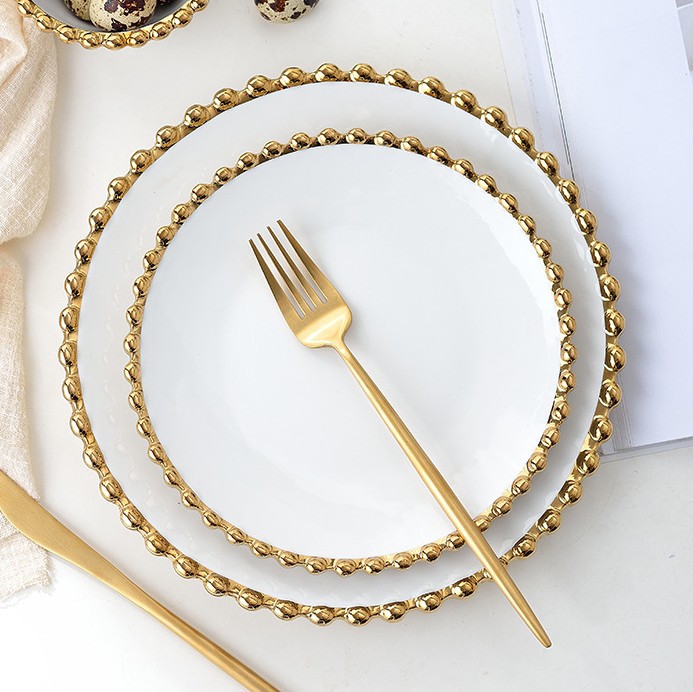 Assiette de forme ronde