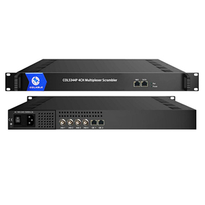 COL-5344P出力スクランブラーマルチプレクサ4双方向ASI Ip入力MPTS ASI - Product Image 1