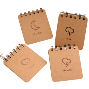 Маленькие Мультяшные блокноты из крафт-бумаги - Product Image 1