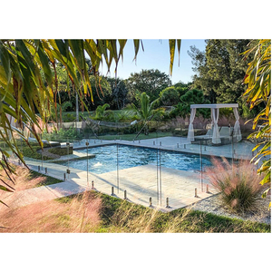 Modern Design Customized Swimming <strong>Pool</strong> <strong>Fence</strong> Low Price <strong>Pool</strong> Balustrade Spigot Glass Railing - Product Image 4