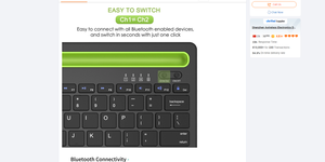 Luetooth-tablero de ojos ulti-evice, accesorio para iindows idroid ndroid omputer