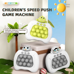 Samtoycn2024新しいクイックポッププッシュイット電子プッシュゲームコンソールバブルパズルマシン感覚玩具ポップイットフィジェットおもちゃ子供用 - Product Image 3