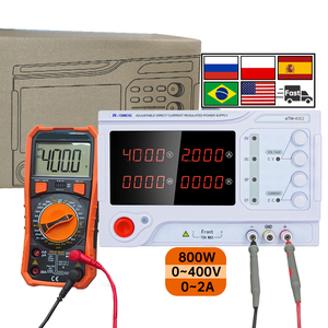 ETOMMENS 4-Bit LED Fonte de Alimentação DC Ajustável 400V 2A Fonte de Bancada Estabilizada 400W 5A 1A 220V Laboratório Comutação Variável
