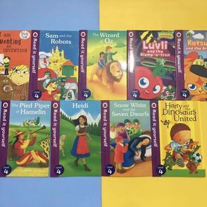 50 Volumes Ladybird Collection Read It Yourself English Learning <strong>Book</strong> for Toddler