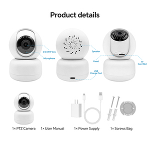 Bewegungs erkennung 1080P 4Mp 6Pcs Ir LED-Licht Vision CCTV Panorama-HD-Kamera Sicherheit Ptz Wifi-Kamera - Product Image 4