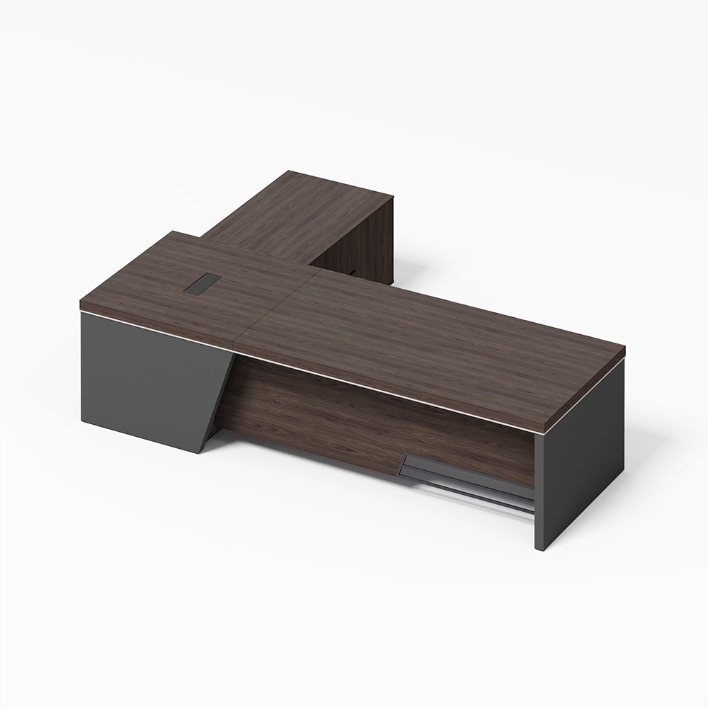 Lincoln Walnut + Dark Grey