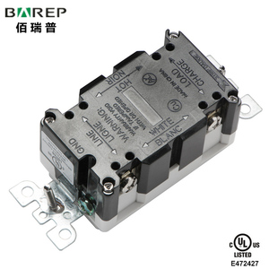 Barep, venta directa, estándar americano, multifunción, enchufe GFCI con lista UL, 15 amperios, V con 125, uso doméstico inteligente a la UL94-V2 - Product Image 6