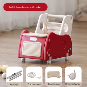 Cartoon Shaped Removable Plastic <strong>Toy</strong> Cabinet for Children Ride-on Storage <strong>Toy</strong> for Small Car for <strong>2</strong> to 4 Years - Product Image 6