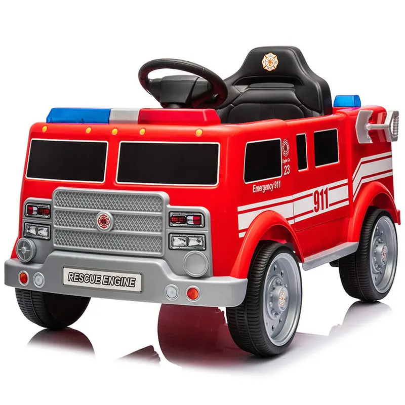 Детский электрический игрушечный автомобиль с питанием от пожарно-спасательной батареи, 6 В