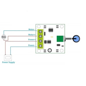 <strong>DC</strong> 1.8V-1803BK <strong>PWM</strong> Motor Speed <strong>Controller</strong> 3V 5V 6V 12V 2A Adjustable Drive Module <strong>Low</strong> Voltage Motor Regulator Switch Product ICs - Product Image 5