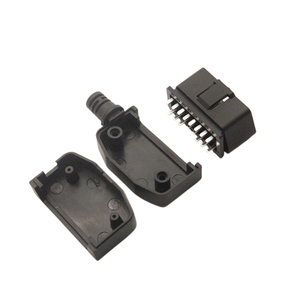 Connection <strong>Universal</strong> OBD2 16 Pin Square L Type Car Connection Male/Female Adaptor Plug with Screws (Male) - Product Image 3