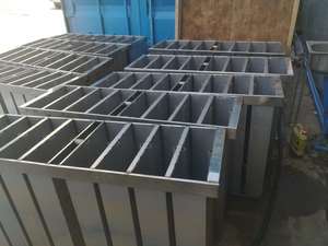 Máquina Industrial de bloques de hielo con diseño de contenedor, fabricante de bloques de hielo de 5 toneladas