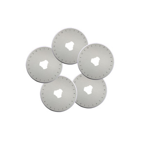 45mm Patchwork tekerlek bıçak kesme bezi yuvarlak ocak deri kesici bıçak sapı rulo el-cut aracı Patchwork kumaş araçları - Product Image 5