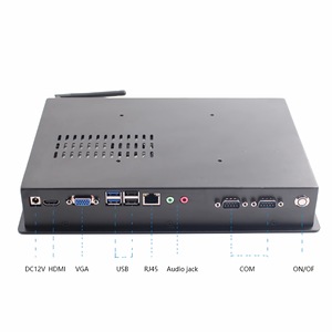 10.1英寸数控嵌入式工业控制一合一电脑I5-4200U WIFI电容式电阻触摸显示器安卓Linux - Product Image 4