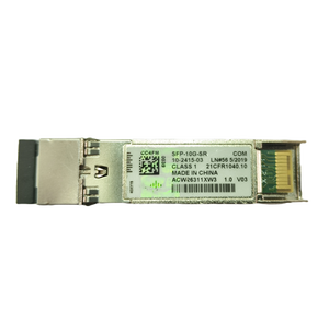 Ban đầu SFP-10G-<span class=keywords><strong>SR</strong></span>/LR/ER/ZR/lrm/-S/-x SFP-10G-T-X 10 Gigabit sợi quang thu phát quang mô-đun TCP hỗ trợ LC kết nối - Product Image 2