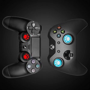 Başparmak sapları yedek kedi pençe Joystick silikon kedi Analog sopa kapak PS X kutusu ile uyumlu 360/bir - Product Image 5
