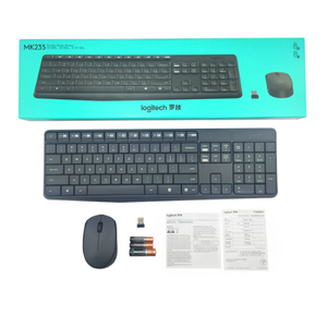 Nuevo teclado y ratón inalámbricos Logitech Mk345 originales, conjunto de teclado y ratón inalámbricos de 2,4 Ghz para ordenador de escritorio