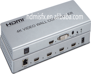 2x2 video wall controller 4K divide a complete signal to 4 <strong>HDMI</strong> video display units - Product Image 1