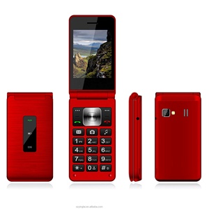 2.8 inch GSM 2G OEM Dual Sim Thẻ lật điện thoại di động bàn phím tính năng người cao tuổi nút điện thoại giá thấp áp dụng cho tất cả các lứa tuổi - Product Image 1