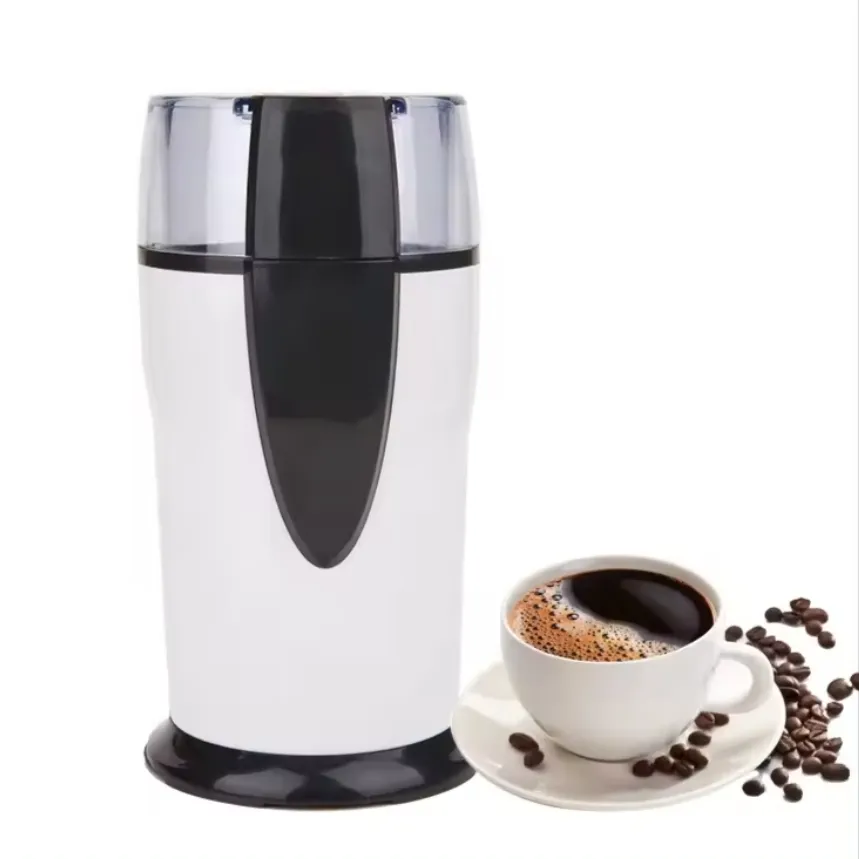 Molinillo de café automático de gran oferta, molinillo de café portátil profesional de acero inoxidable, molinillo de granos de café