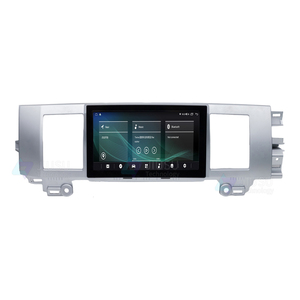 Dokunmatik ekran Android çift sistem araba radyo GPS navigasyon DVD OYNATICI Stereo multimedya ses sistemi için Jaguar XF 2011-2015 - Product Image 1