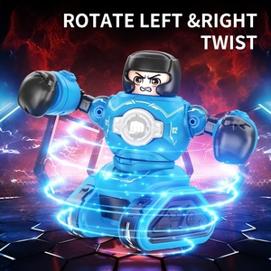 Robot de lucha de boxeo de plástico inteligente, juguetes, juego de batalla, Control remoto para 2 jugadores, Robot Rc - Product Image 6