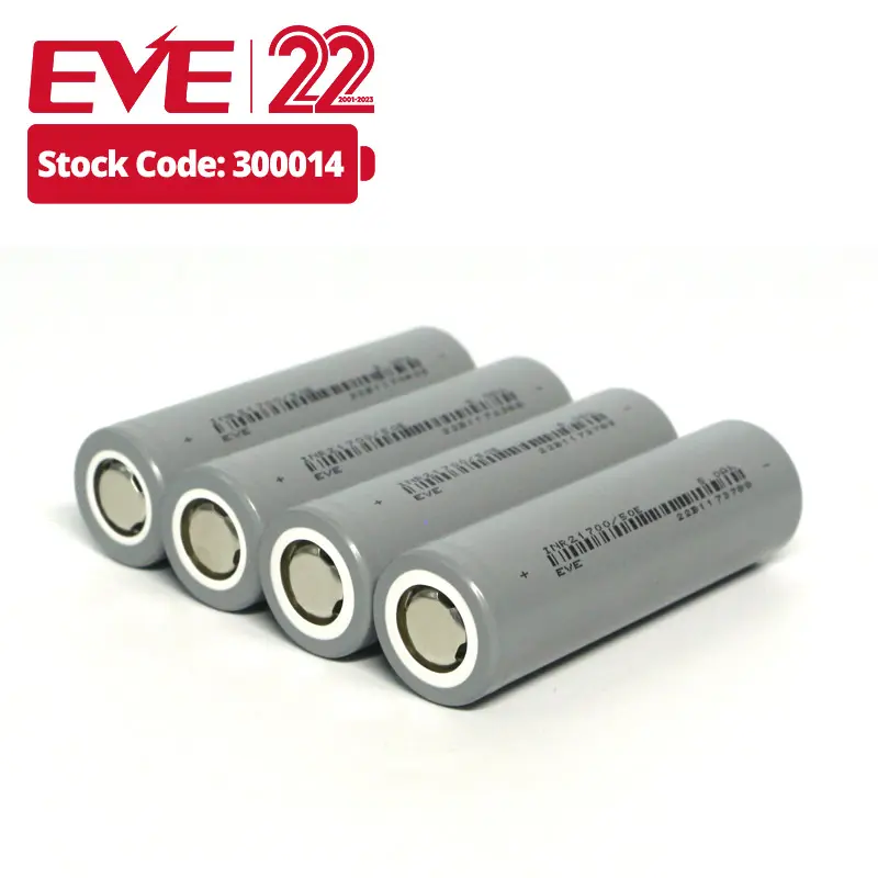 EVE 21700 50E Power Bank Gehäuse 21700 3,6 V 5000mAh wiederauf ladbare Batterie Lithium-Ionen-Batterie Elektrische zweirädrige Fahrzeug batterie