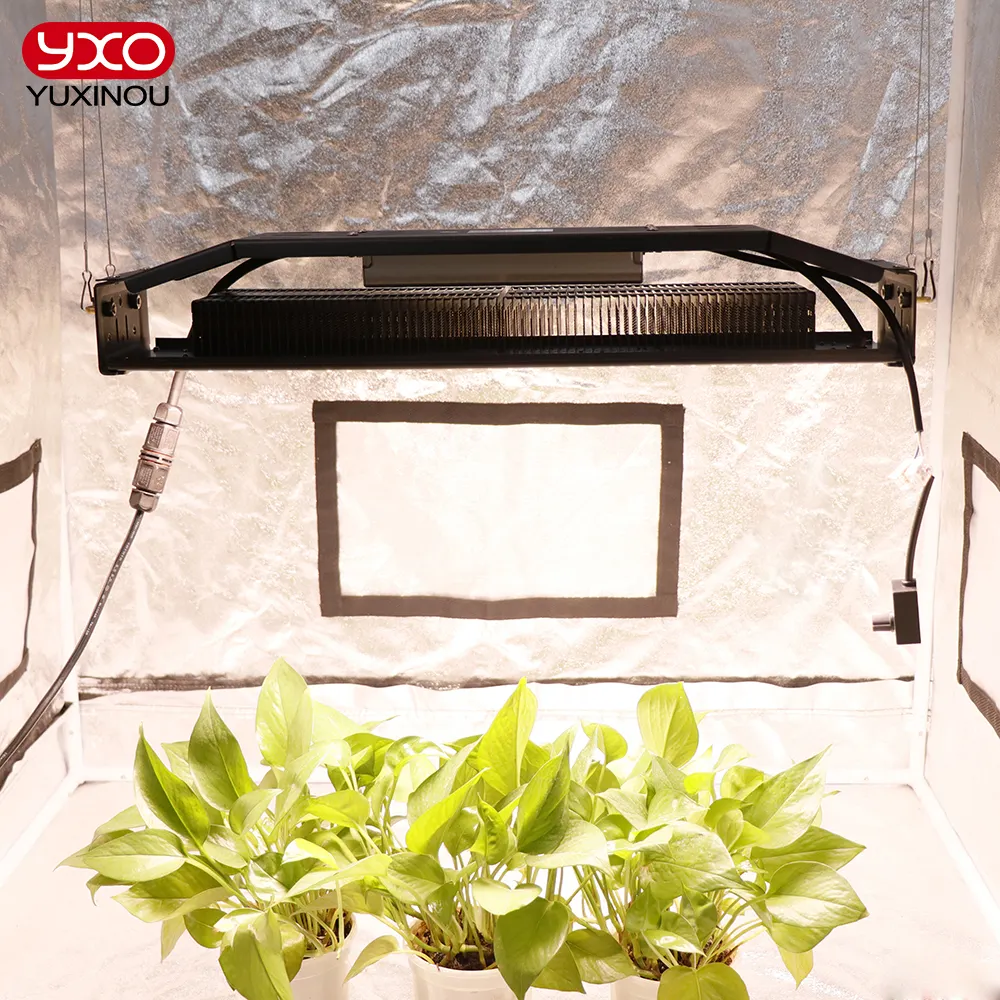 屋内植物成長ライト用240WLEDグローライトパネルフルスペクトル植物ランプAC85-240V