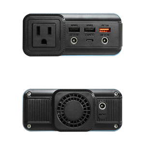 GCSOAREasy to Carry and Use Portable Solar Power Station with QC3.0 Type-C <strong>Input</strong>/<strong>Output</strong> Digital Display Support 110~220V <strong>Output</strong> - Product Image 3