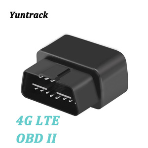 4G OBD免费应用平台使用实时跟踪带诊断功能的obd2 sim卡全球定位系统跟踪器 - Product Image 1