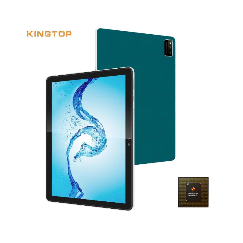 Kingtop mini 6GB RAM 128GB Rom Dual Sim 10.1 inch Wifi GPS 8000mAh pin 4G 5g gọi điện thoại máy tính bảng PC