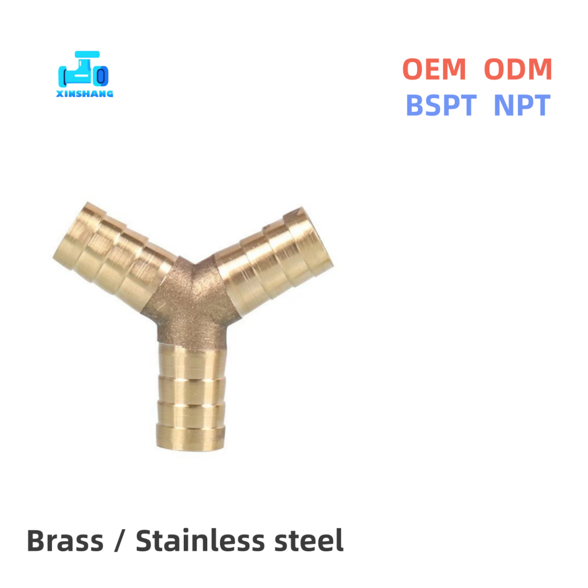 Brass Y Type Barb
