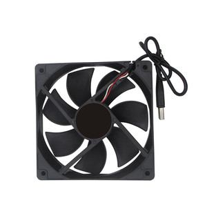カスタマイズ異なるサイズのコンピューターケースファン120mmDCボールベアリングPCファンコンピューターUSBファン高速 - Product Image 6