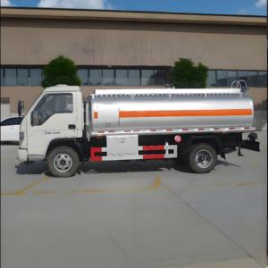 FOTON 98hp 4*2 <span class=keywords><strong>Euro</strong></span> 2 Tanker kamyon 3360mm dingil mesafesi 6L yakıt deposu
