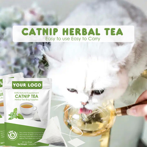 OEM Package High Quality Dried <strong>Catnip</strong> Herb Pure Natural Herbal Tea <strong>Catnip</strong> Tea Bag for Cat <strong>Catnip</strong> Tea - Product Image 3