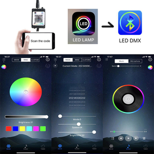 <strong>6</strong> in 1 Car Dynamic Underglow Light <strong>Kit</strong> Rgb Color <strong>LED</strong> Rock Chassis Light App Control Decorative Ambient Light Luz <strong>Led</strong> Para Auto - Product Image 2