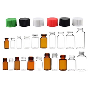 High Quality 1ml 2ml 3ml 5ml Small <strong>Perfume</strong> Glass Sample Bottle 1\/<strong>4</strong> Dram 5\/8 Dram 1 ml 2ml Clear Blue Amber Glass Vials