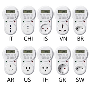 Interruttore Timer analogico digitale secondi 110V 220V interruttore Timer digitale programmabile a parete fornitura Oem professionale CE Indoor - Product Image 4