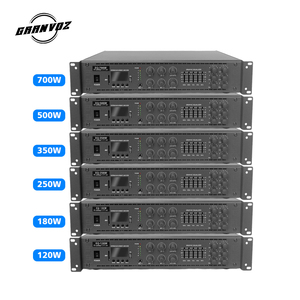 Amplificador 2U PA de 3 líneas y 6 zonas con entrada de 2 micrófonos de 4-16Ohm y salida de altavoz de 100V para conferencias y sistemas de megafonía - Product Image 6