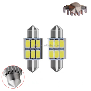 โคมไฟ LED อ่านหนังสือแบบสองแฉกจากโรงงาน5630-6SMD ไฟท้ายป้ายทะเบียนสำหรับรถ12V - Product Image 4