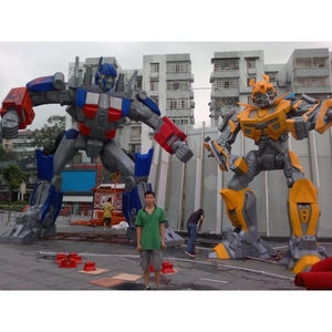 Thiết Kế Mới Sợi Thủy Tinh <span class=keywords><strong>Robot</strong></span> Hành Động Bức Tượng Điêu Khắc Ngoài Trời Vườn Trang Trí Nội Thất Lớn Sợi Thủy Tinh Thủ Công Lớn <span class=keywords><strong>Robot</strong></span> Điêu Khắc - Product Image 5