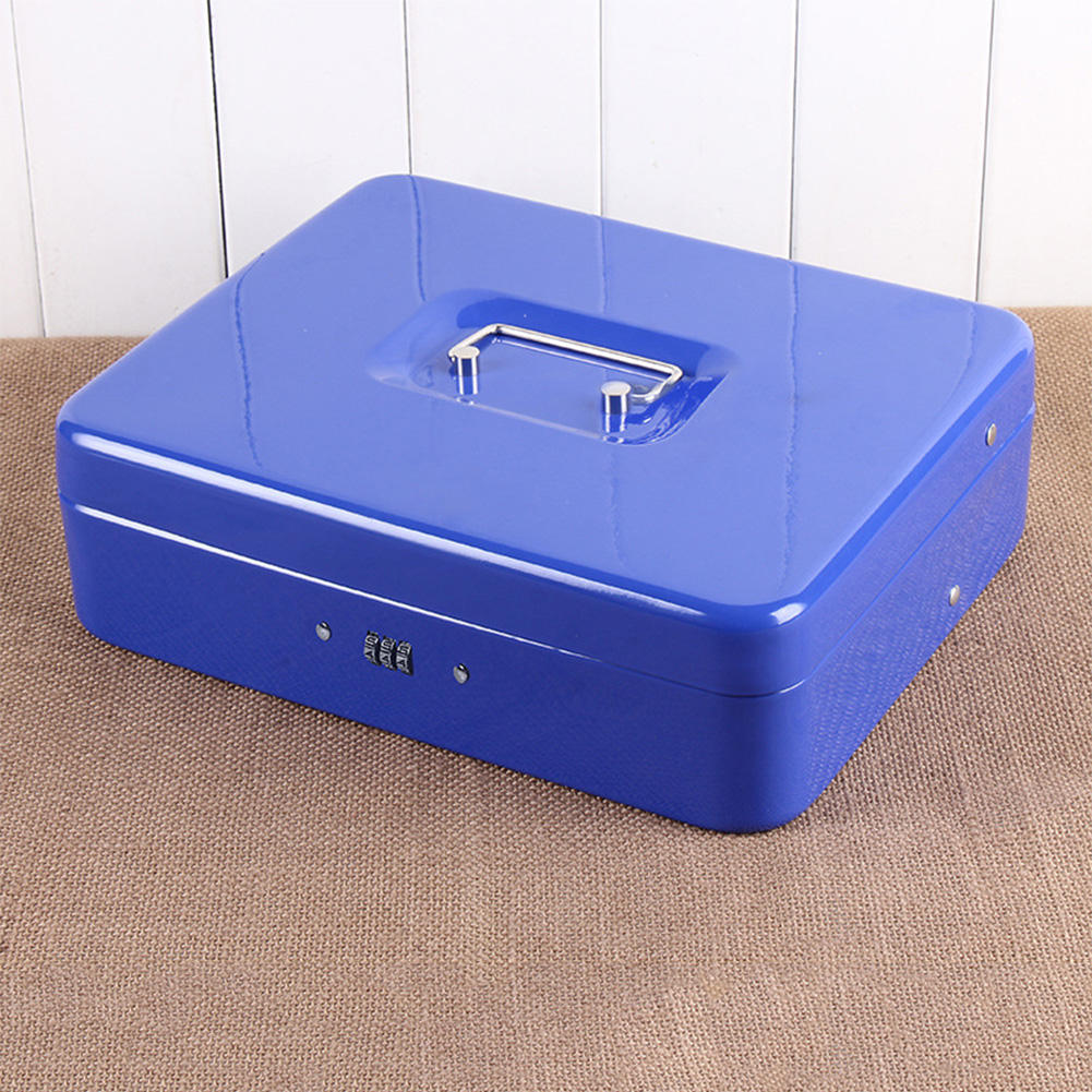 Serrure à clé bleue