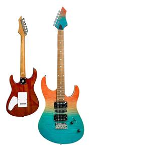 Factory Price Mahogany Maple Double Pickup Electric Guitar Suit for Performance Practice Beginner-Friendly Guitar OEM GT030305 - Product Image 5