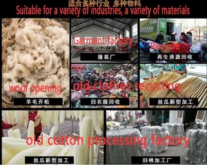 Textile Cloth Shredder <strong>Fabric</strong> Crushing Shredding <strong>Machine</strong> <strong>Fabric</strong> Crusher Shredder Cloths Crusher <strong>Machine</strong> <strong>Waste</strong> Cotton Opener