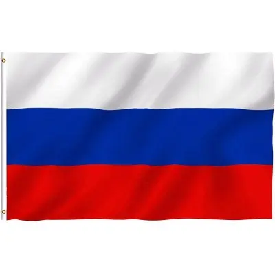 Российский флаг Chuangdong 3x5 футов, российские государственные флаги из полиэстера с латунными Люверсами