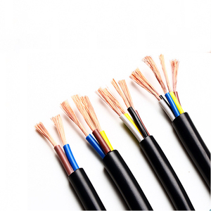 Çok iletken kordon esnek kablo RVV 2 3 4 5 çekirdek 0.75 1 1.5 2.5 4 6 MM elektrik kablo tel güç kablosu - Product Image 2