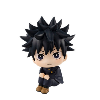 Chibi-style seated fushimi haku pose
