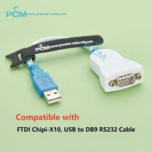 USB zu DB9 RS232 Konverter kabel 10m mit FT231X Chip kompatiblen FTDI-Chipi-X10, USB-A zu D-Sub 9Pin COM Serial Communication - Product Image 2