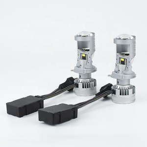 ไฟหน้า LED H4 75W กำลังสูงปรับแต่งได้เลนส์สปอตไลท์ขนาดเล็กแบบผสมผสานการมองเห็นได้ชัดเจน - Product Image 2
