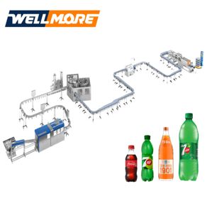 Wellmore <span class=keywords><strong>Machine</strong></span> Energiebesparing Co2 Koolzuurhoudende Drank Vullen Etiketteermachine Voor Plastic Fles - Product Image 3